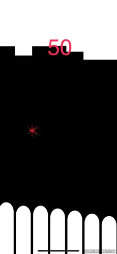 Swing-Run gameplay showing swinging mechanics