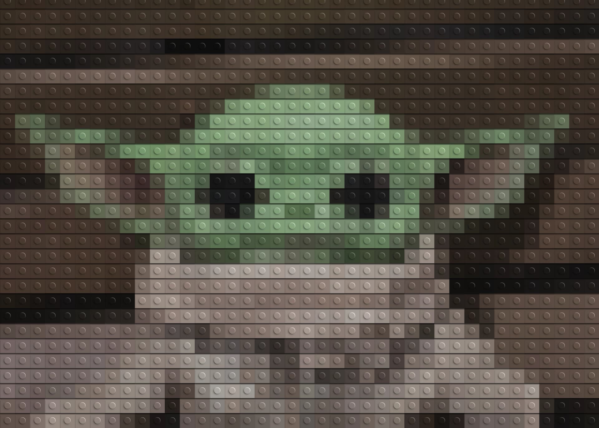 Final LEGO Art Piece