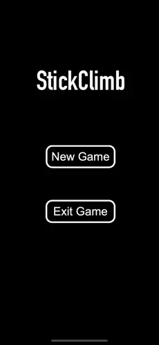 Stick-Climb gameplay showing climbing mechanics